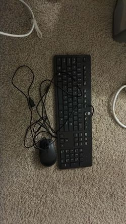 HP Wired Keyboard and Mouse Combo