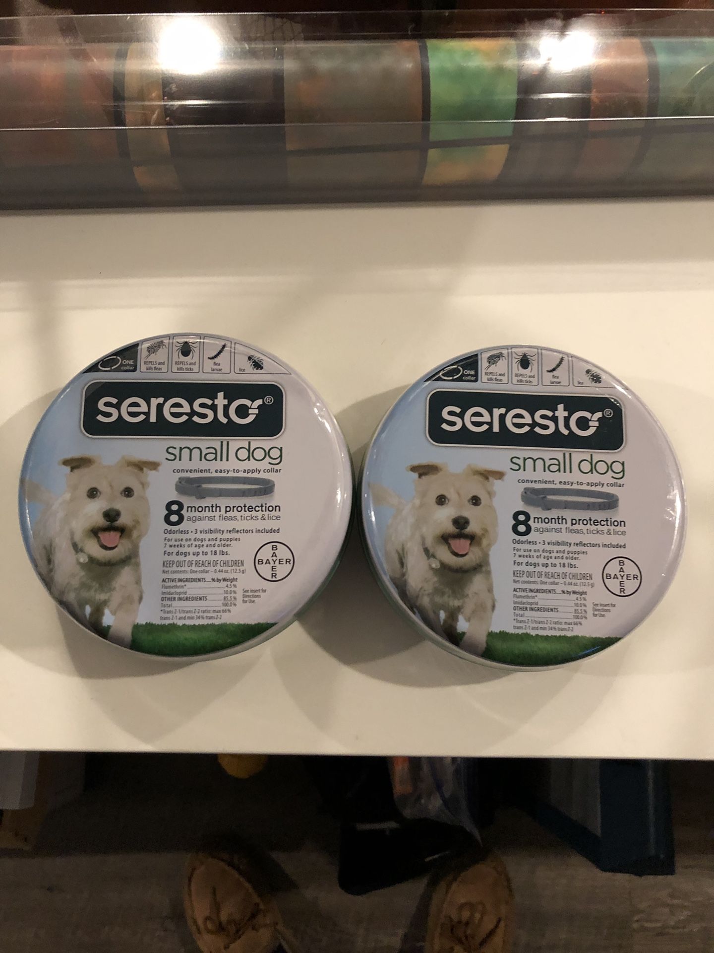 2 Seresto SMALL dog 🐕Collars PICK UP ONLY