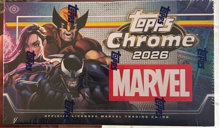 2026 Topps Chrome Marvel Comics - Hobby Box
