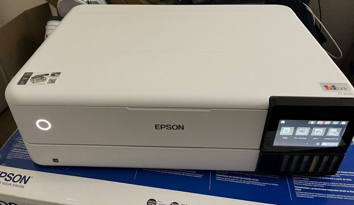 Epson 8550 converted Into sublimation