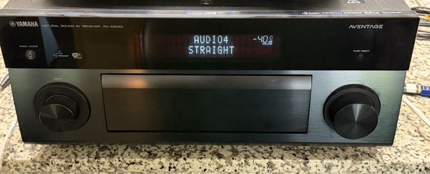 Yamaha RX-A2040 AV Receiver 9.1 surround WiFi HDMI remote