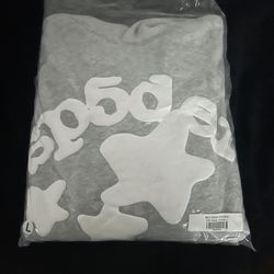 Grey Spider Hoodie Size Large