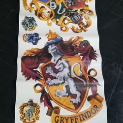 Harry Potter Crest Peel and Stick Giant Wall Decal

