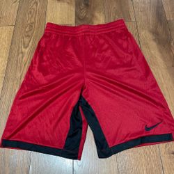 Nike Athletic Shorts Red and Black