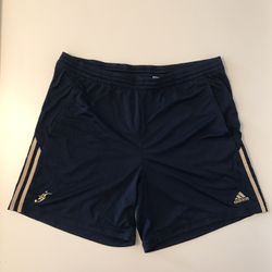 Adidas Predator David Beckham Soccer Short (Navy/Gold) — Size Large