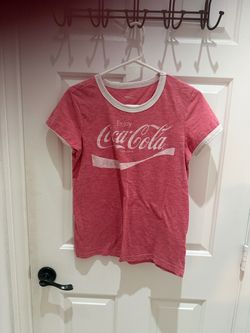 Coca-Cola Graphic Ringer T-Shirt