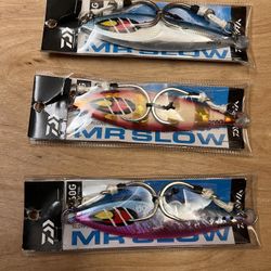 Daiwa Mr. Slow 260 Gram Slow Pitch, Saltwater Fishing Jigs,new, bluefin Tuna, yellowfin, Yellowtail,