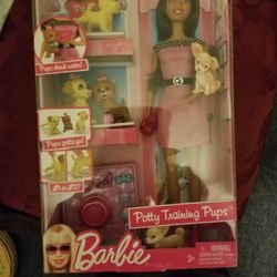 BARBIE potty Training PUPS