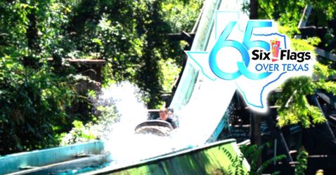 1 day Six Flags over Texas tickets.