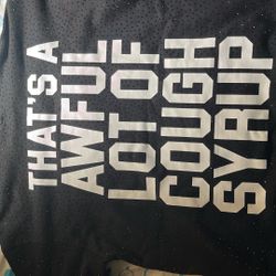 Awful Lot Of Cough Syrupy Rinestone Hoodie 