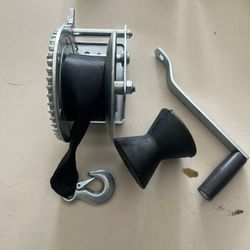 Reese Towpower Winch And Attwood Rubber Bow Roller