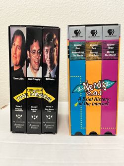 The Nerds - (VHS) & Other Computer VHS’s (Collectible) Excellent Condition   $ 10 - For All