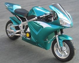 X7 Bullet Pocket Bike