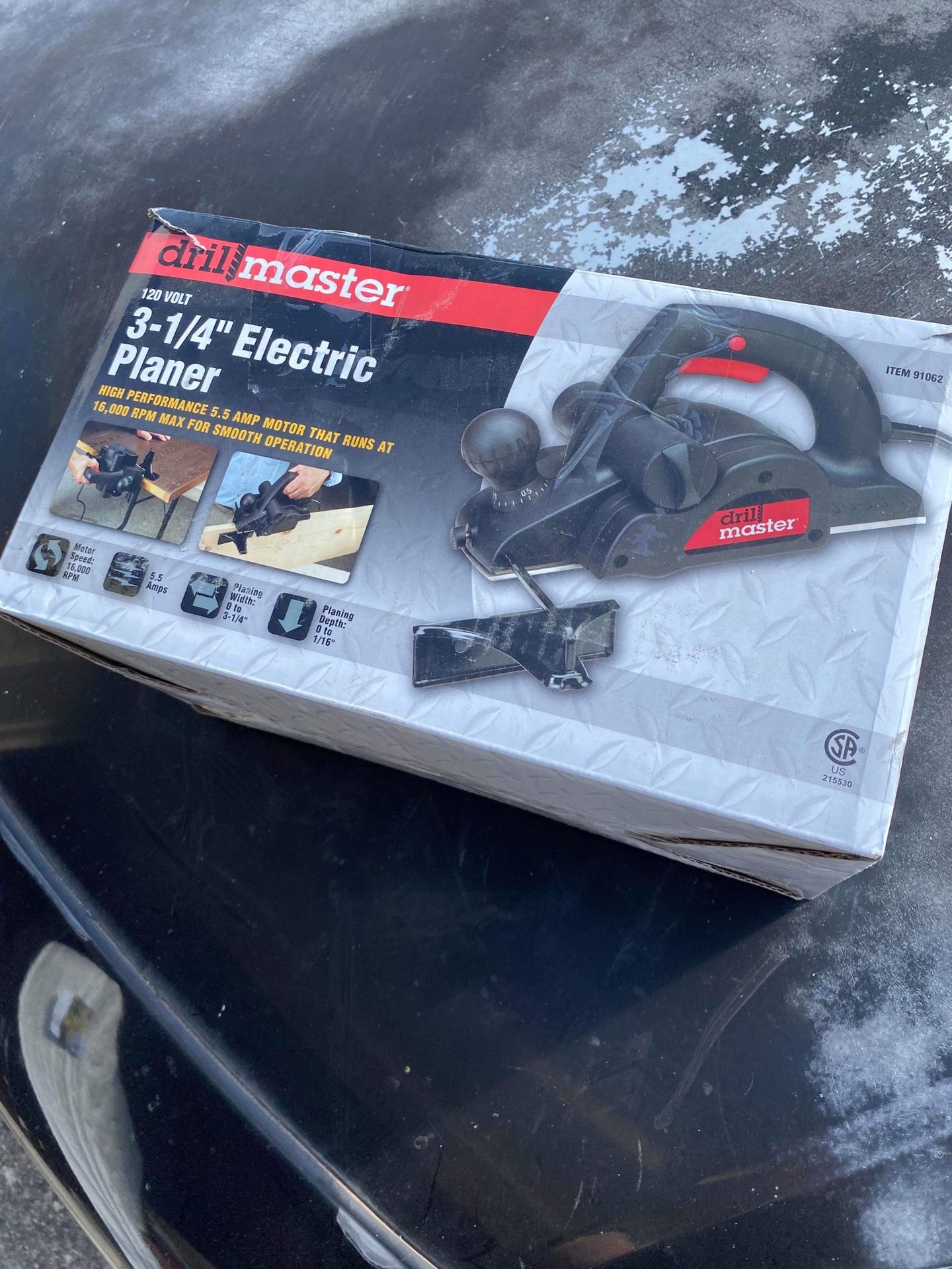 Electric planer