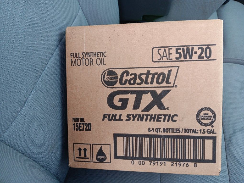 GTX Gastrol 5W-20 Synthetic Oil