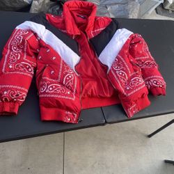 Bomber Jacket Red 