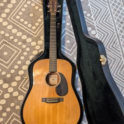 Martin DRSGT Acoustic Guitar With Martin Case 