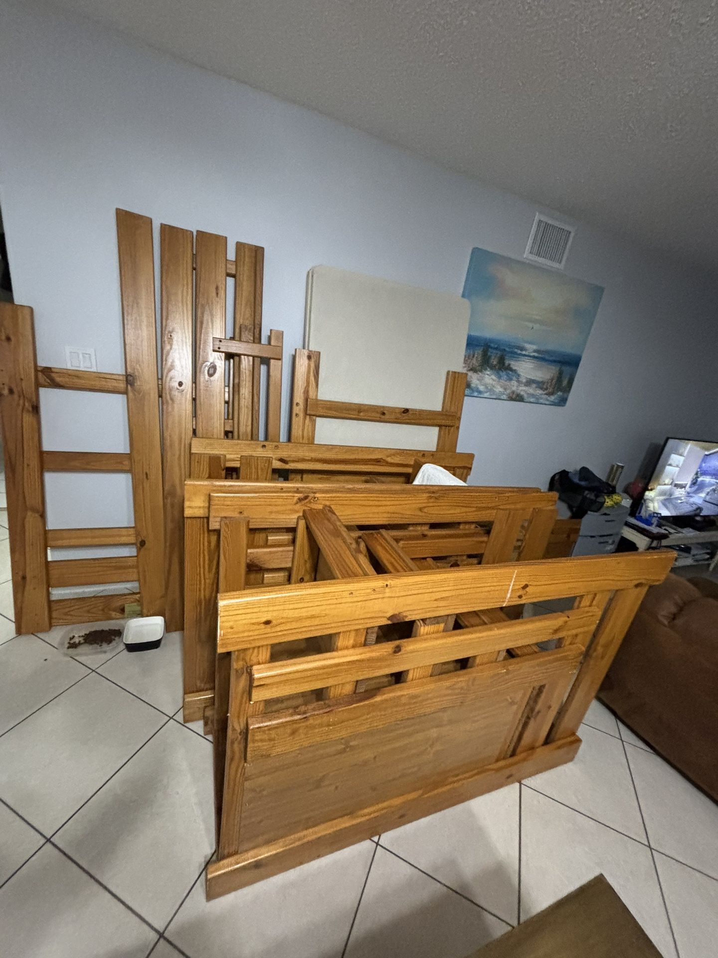 Twin Bed Full Set