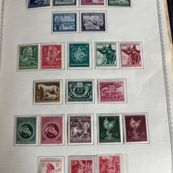 Germany 🇩🇪 Deutsches Reich lot of 22 unused mint condition stamps 19 44–45