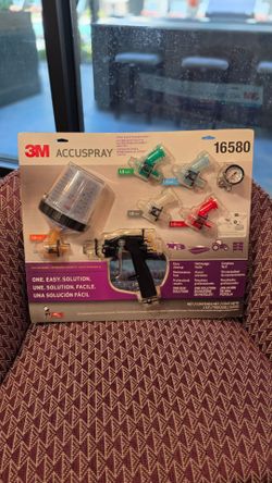 3M Accuspray Spray Gun System with Standard PPS, Good For Bodyshop / Bodyman