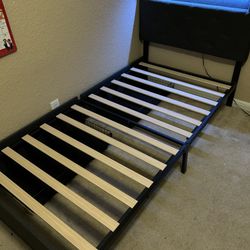 Color Changing LED Twin Bed Frame