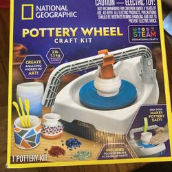Pottery Wheel Craft Kit By National Geographic 