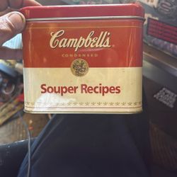 Vintage Tin Campbells Container 