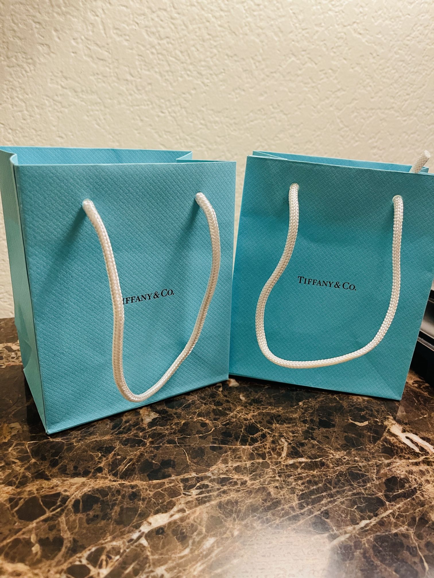 Authentic Tiffany Shopping Bag