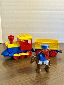 Lego Duplo 2731 Push Along Railroad Express 1996
