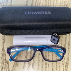 Youth Converse ⭐️ glasses Frames W/case $100/obo