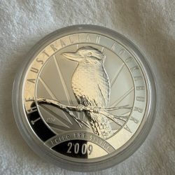 2009 Kilo Silver Australian Kookaburra Proof