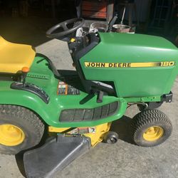 Mower John Deere Lt 133 With Different Hood No Emails 