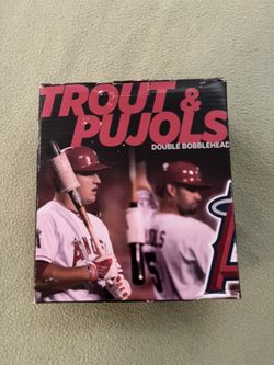 Trout & Pujols Double Collectors Bobble head