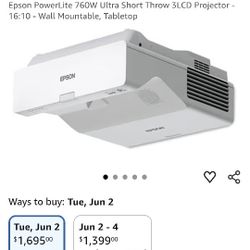 Epson Projector Powerlite 760