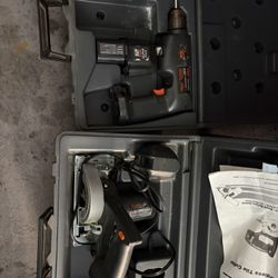 Skill Saw And Drill 