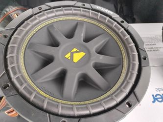 Kicker 10 comp bass speakers
