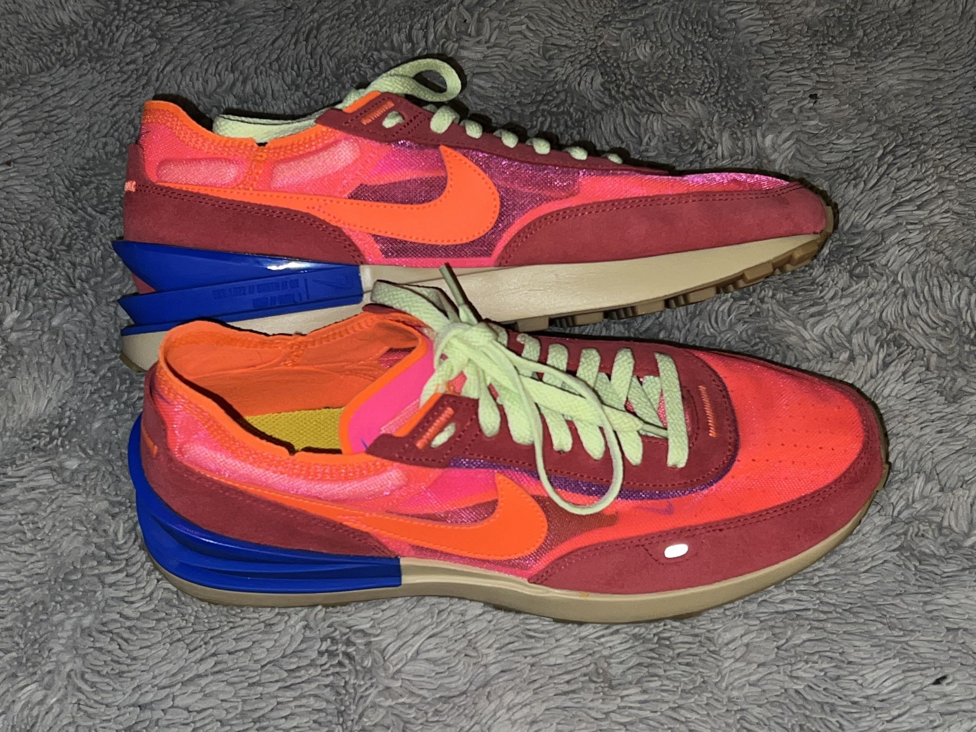 Nike Waffle One Hyper Pink/Hyper Crimson DA7995-601 - Size 12
