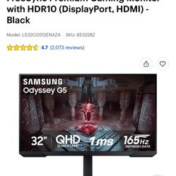 Samsung Odyssey Monitor 