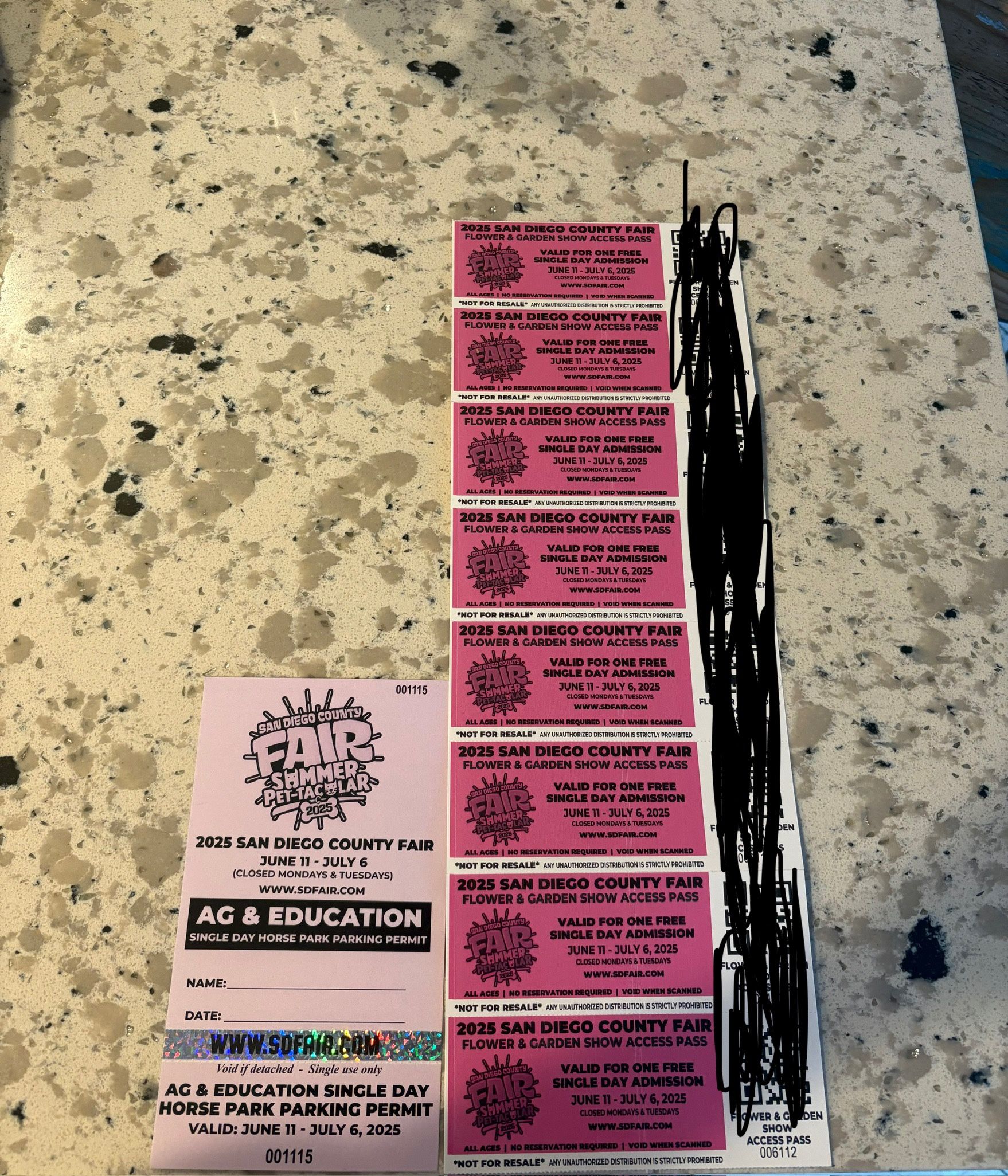 Del Mar Fair Tickets