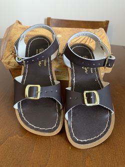 Salt Water Sandals Brown leather Sandals