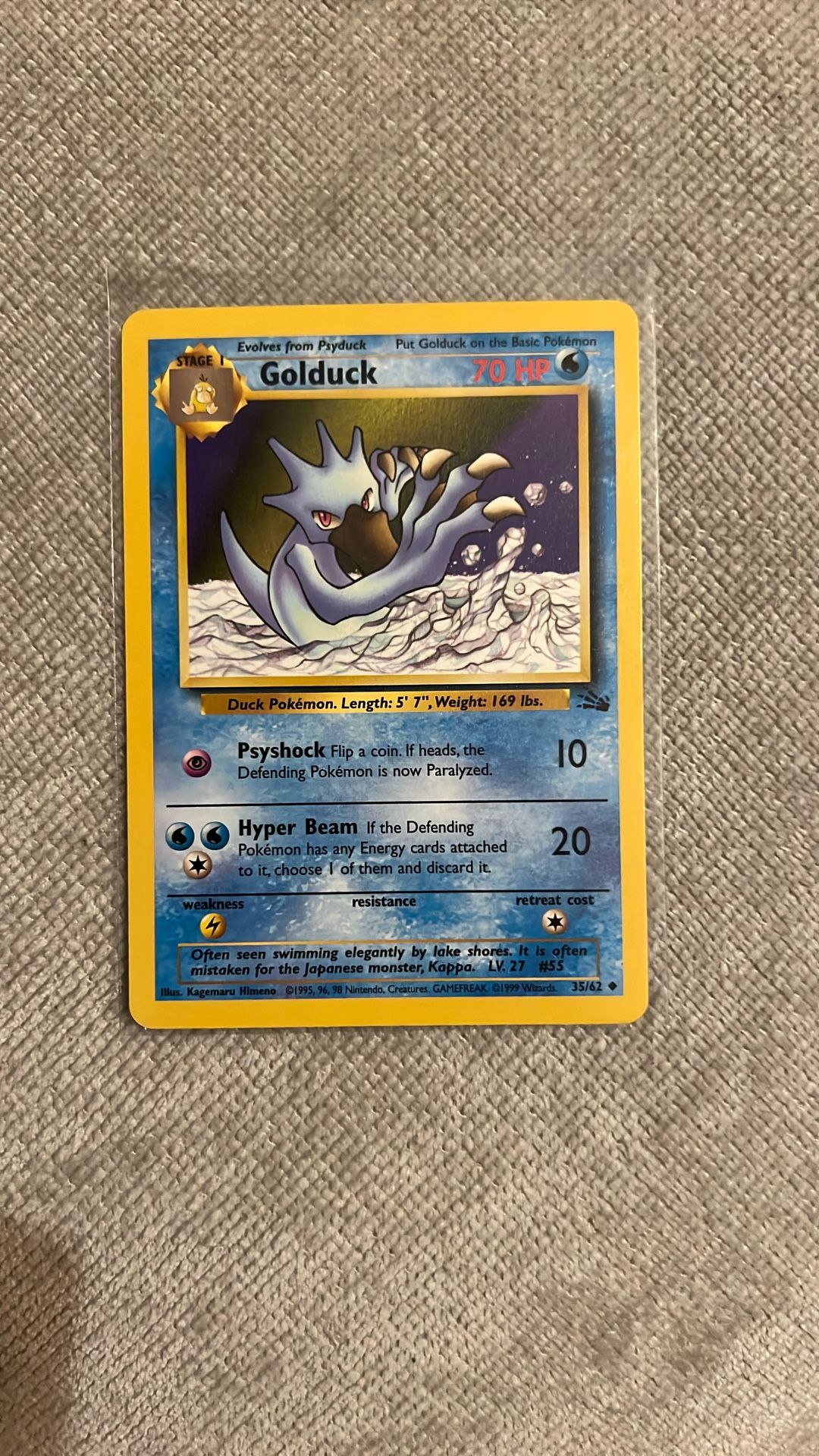 Pokemon Golduck 