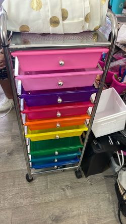 Arts and crafts storage cart