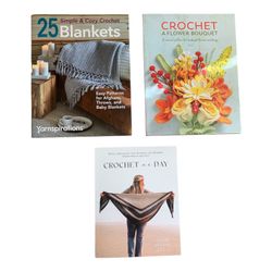 3 Crochet Pattern Making Books 