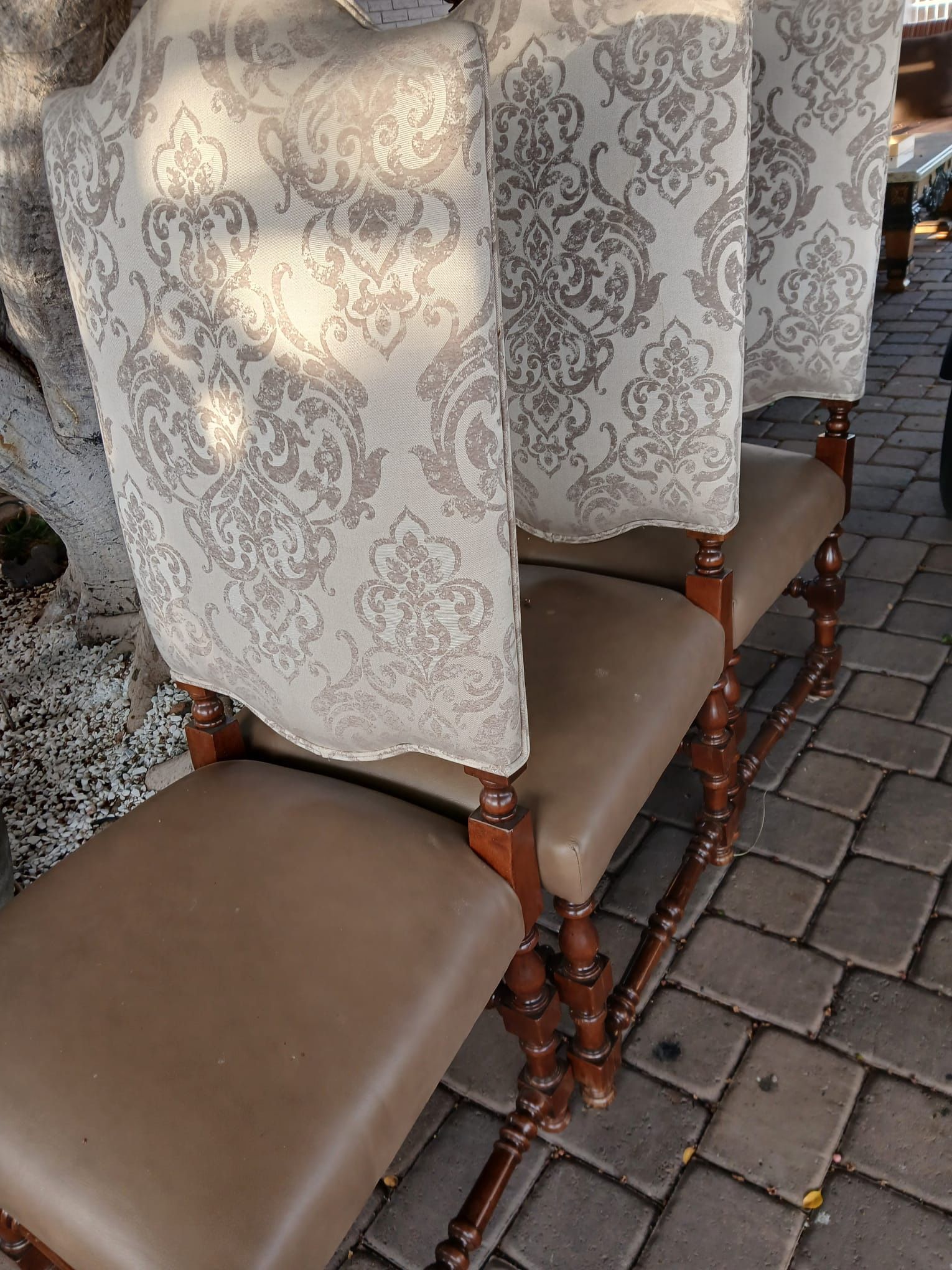 3 Cushion Dining Chairs