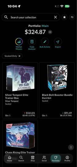 asking 85% on my sealed items