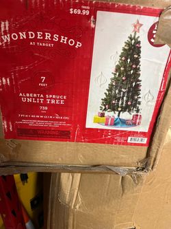 Wondershop 7ft Alberta Spruce Unlit Christmas Tree