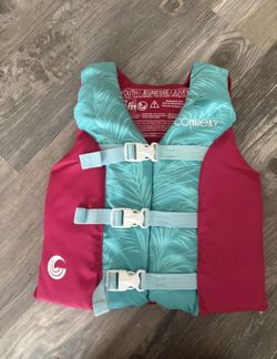 Girls, Youth Life Jacket, Great Condition, 58-88 Lbs