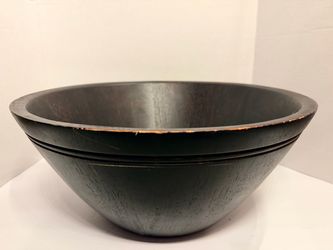 Wooden bowl