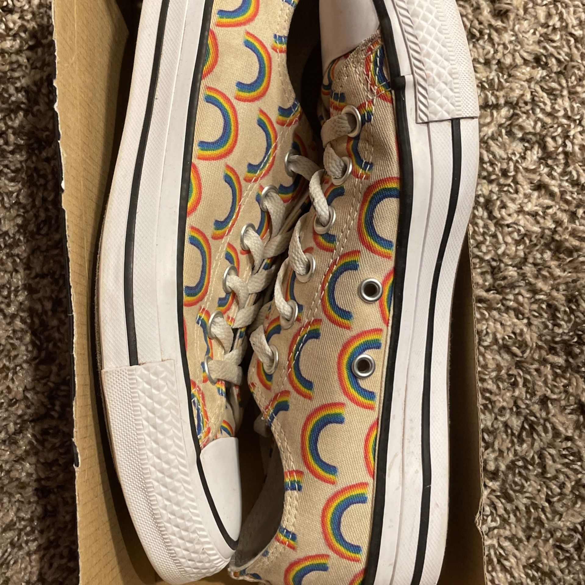 Rainbow Converse