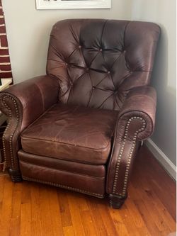 BarcaLounger Leather Recliner